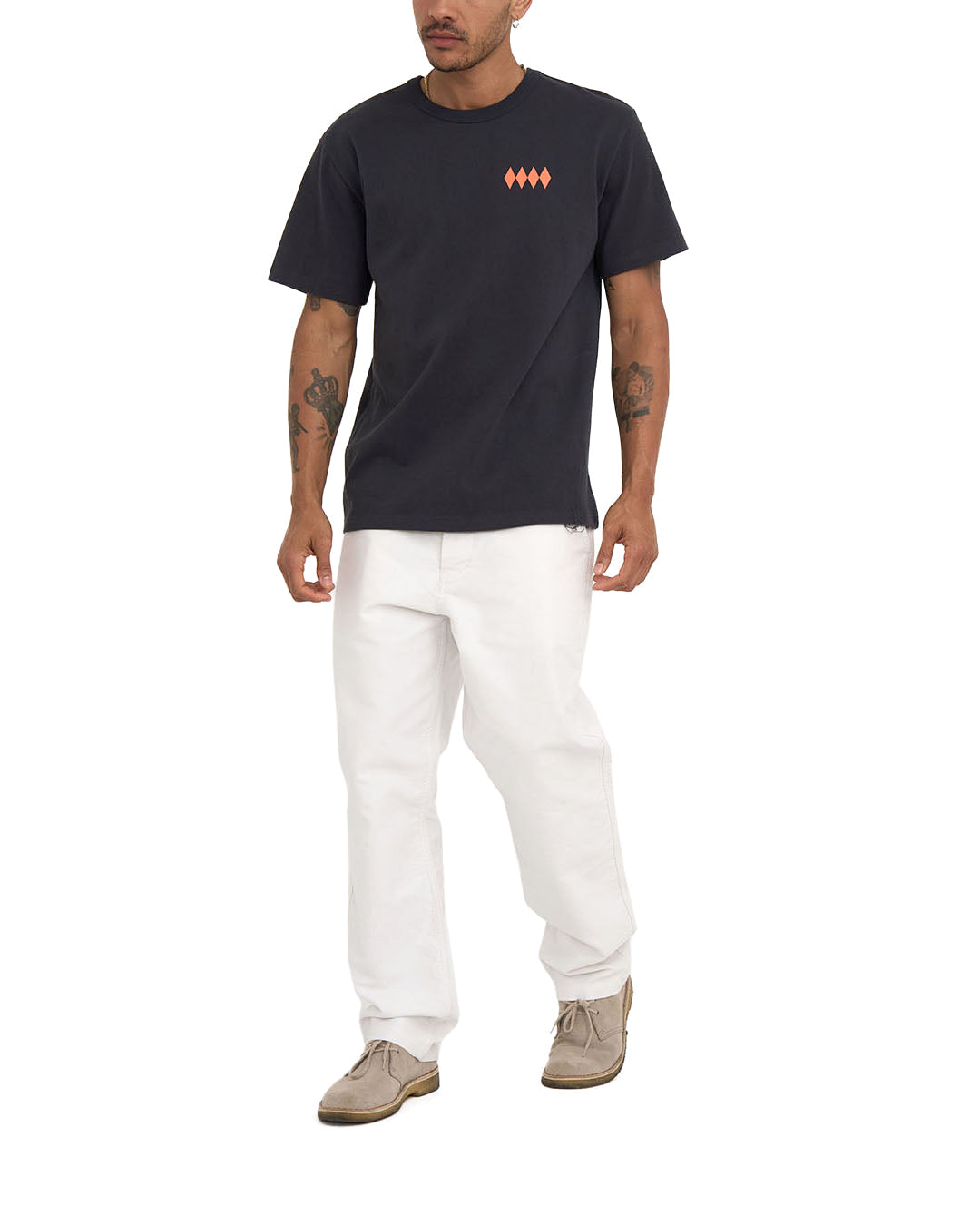 MW Biarritz Address Tee - Anthracite|Model