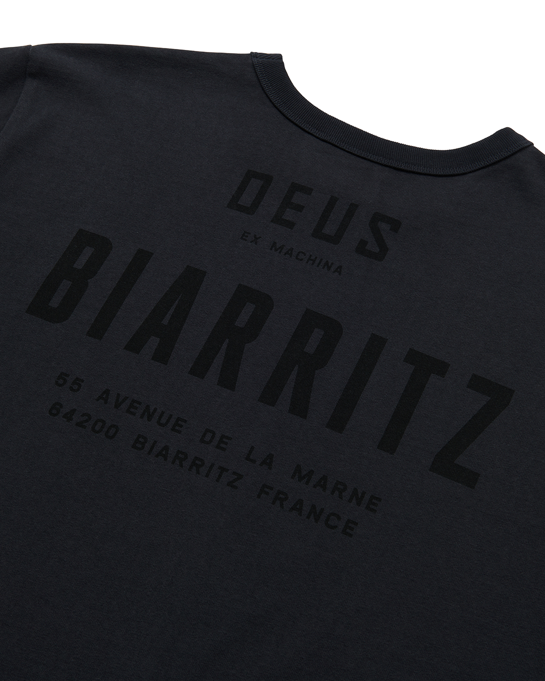 Biarritz Address Tee - Anthracite|Flatlay