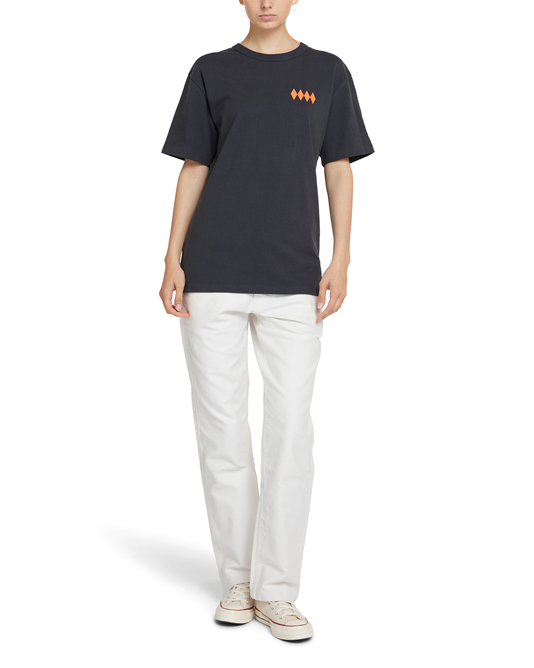 MW Biarritz Address Tee - Anthracite|Model