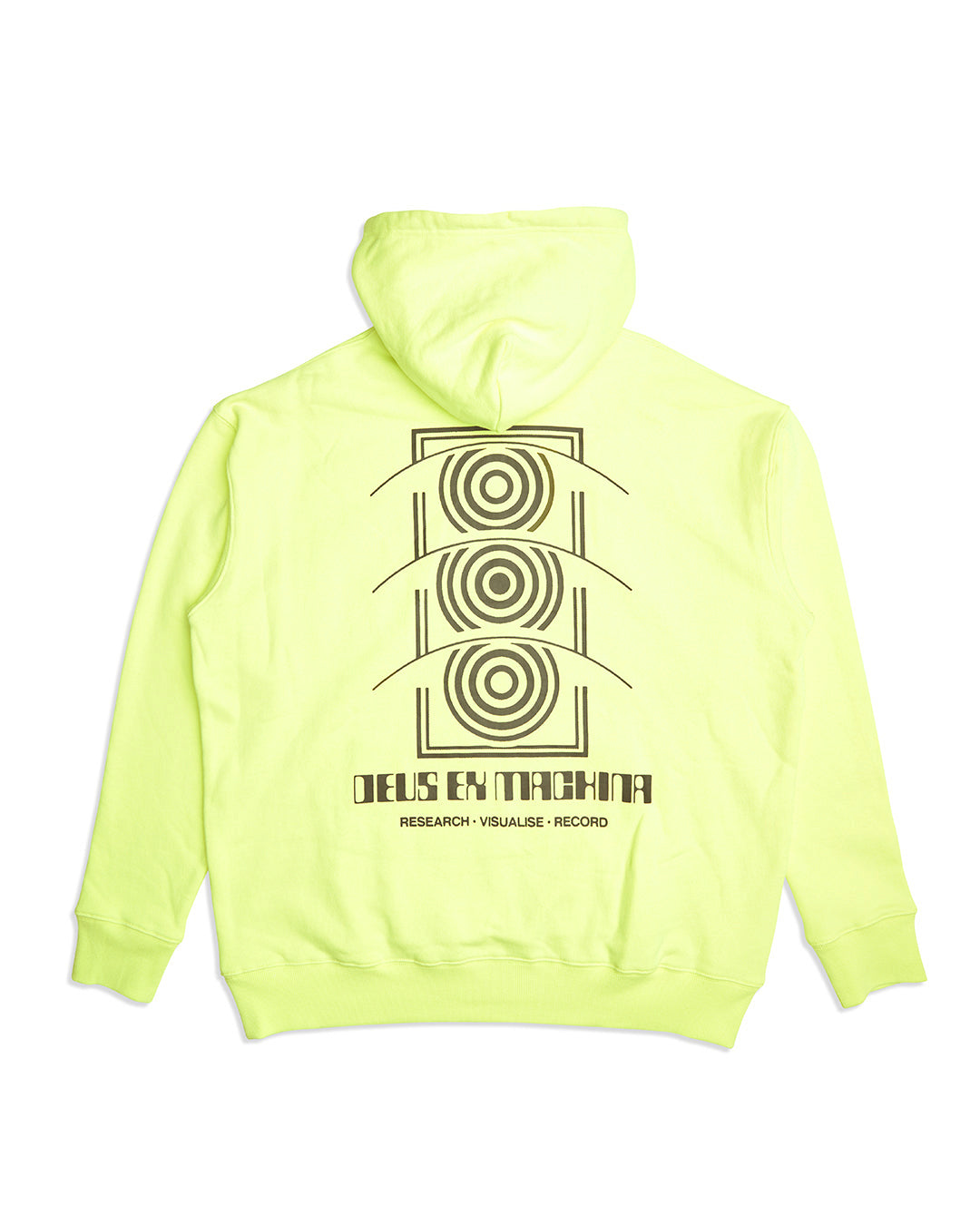 Rvr Tech Hoodie - Luminary Green|Flatlay