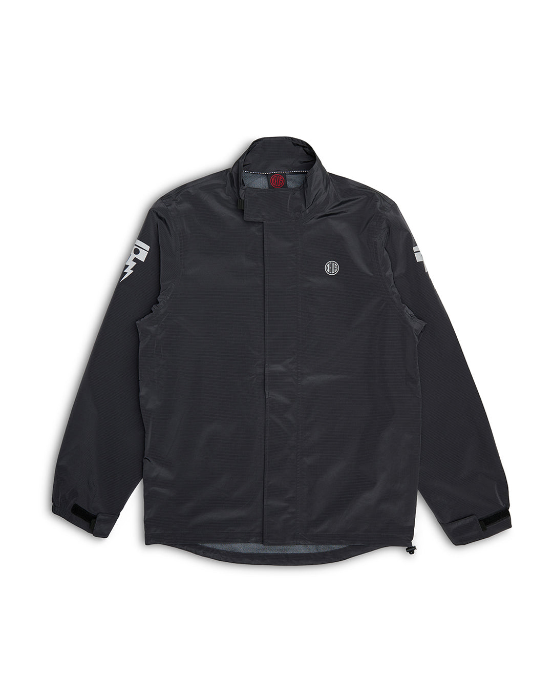 Drizzle Rain Jacket - Black|Flatlay