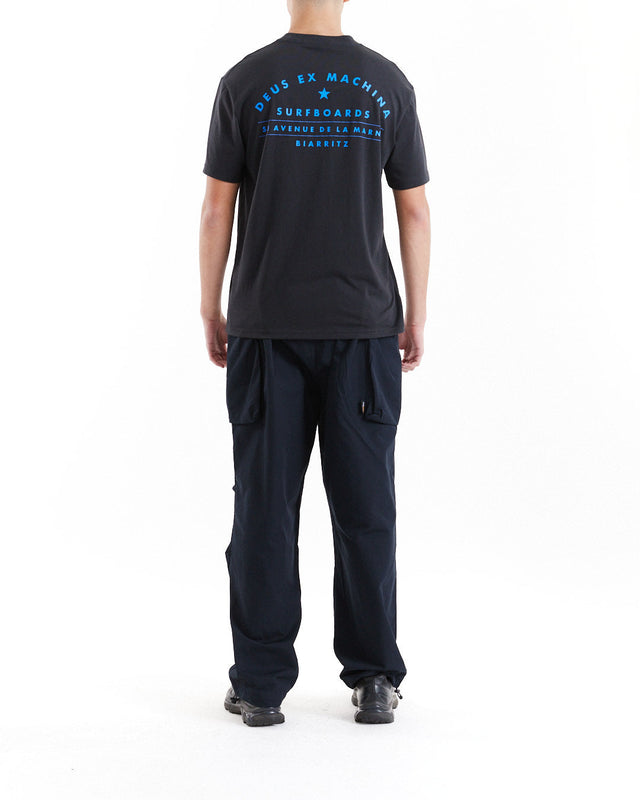 Biarritz Surf Address Tee - Black
