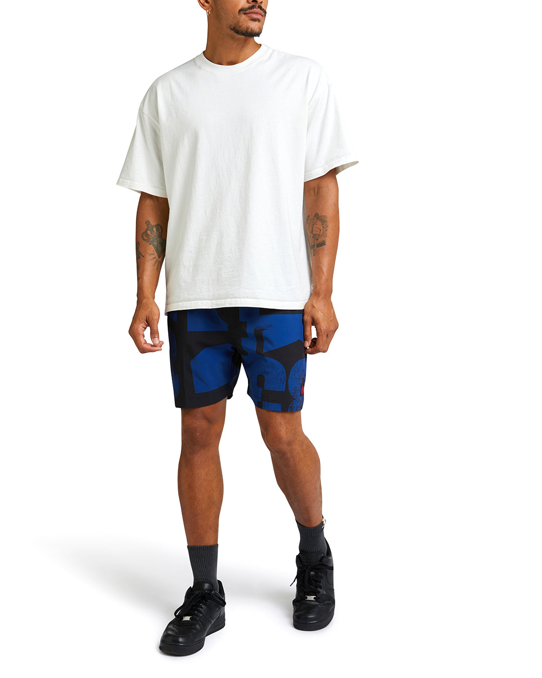 Arithmetic Boardshort - Blue|Model