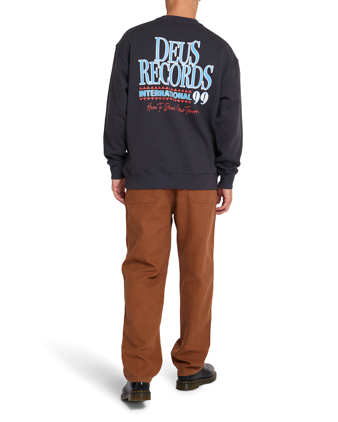 Here To Deus Crew - Anthracite|Model