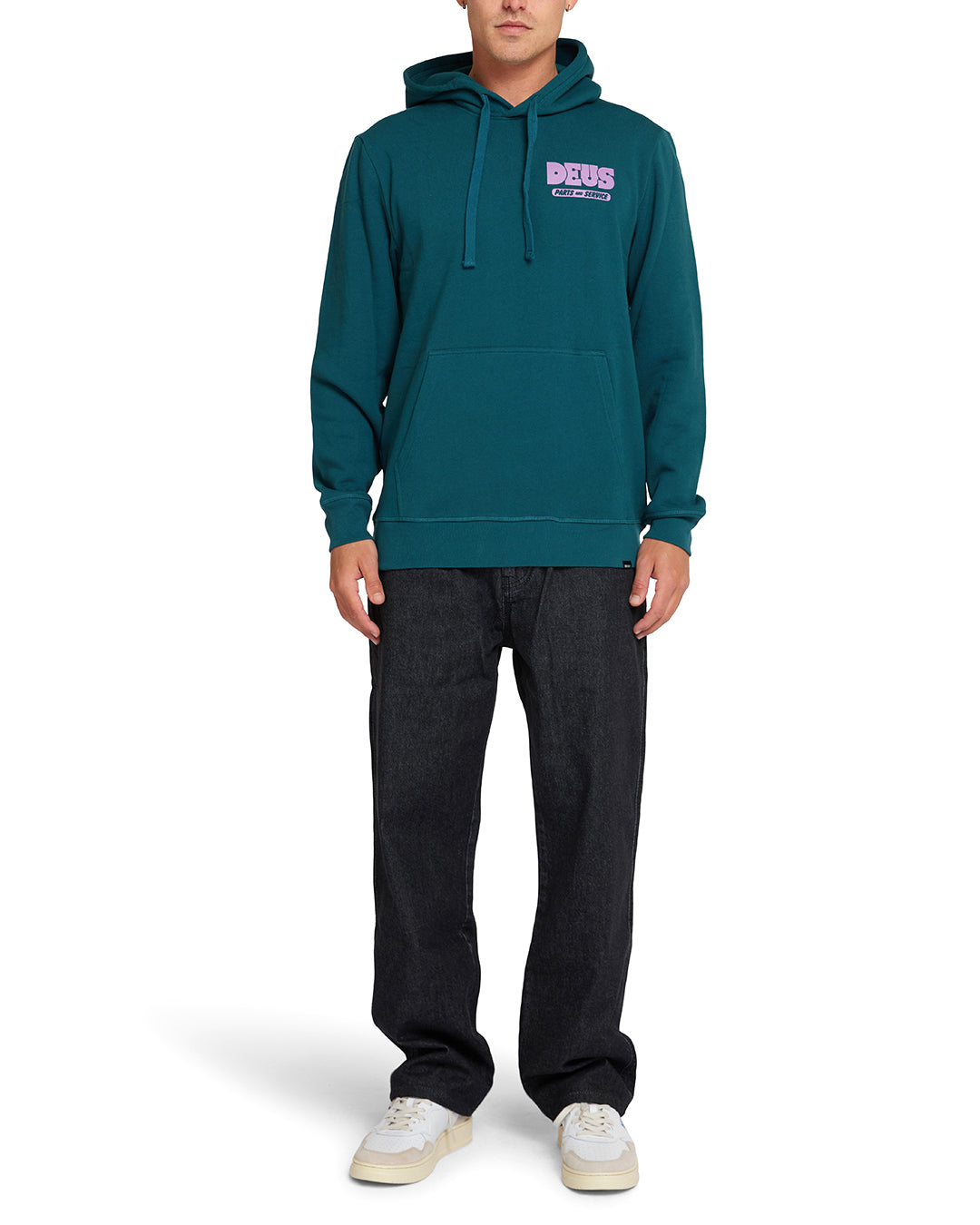 Toon Hoodie - Atlantic Deep|Model