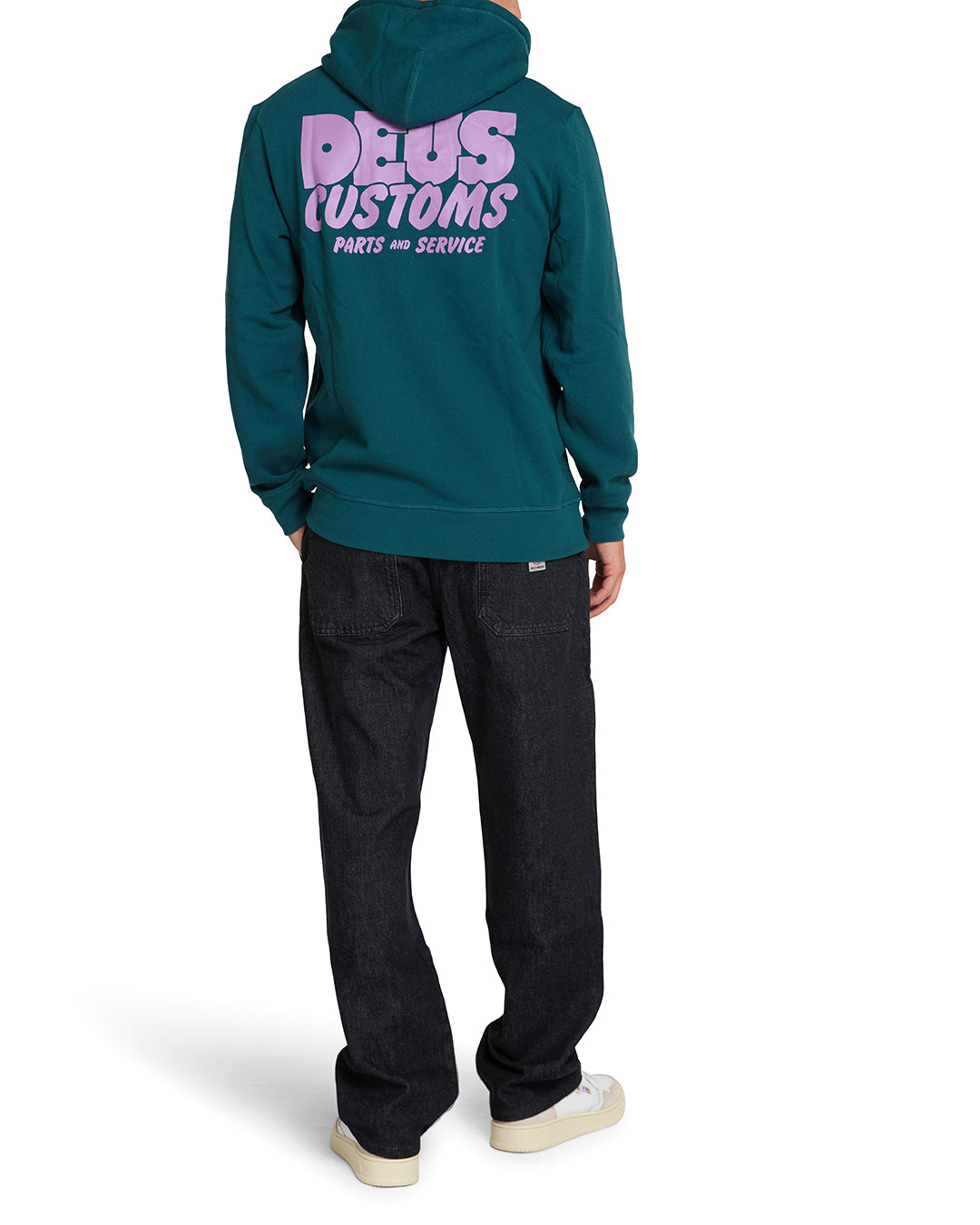 Toon Hoodie - Atlantic Deep|Model