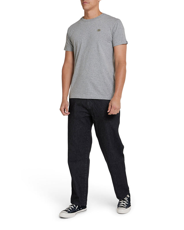 Shield Standard Tee - Grey Marle