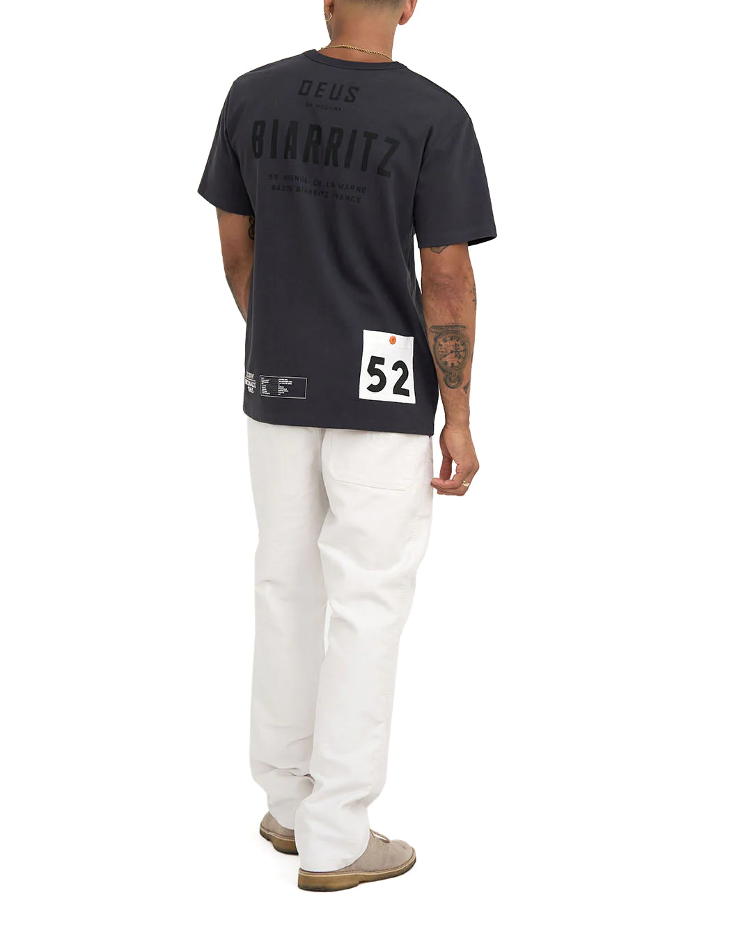 MW Biarritz Address Tee - Anthracite