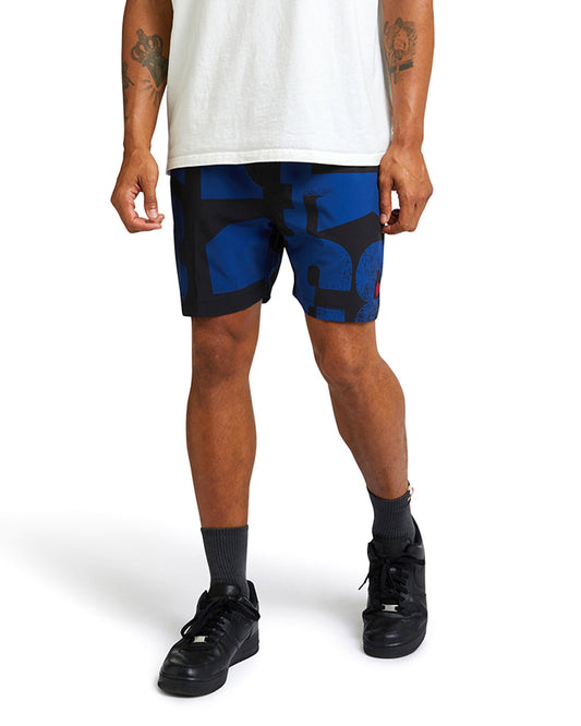 Arithmetic Boardshort - Blue|Model