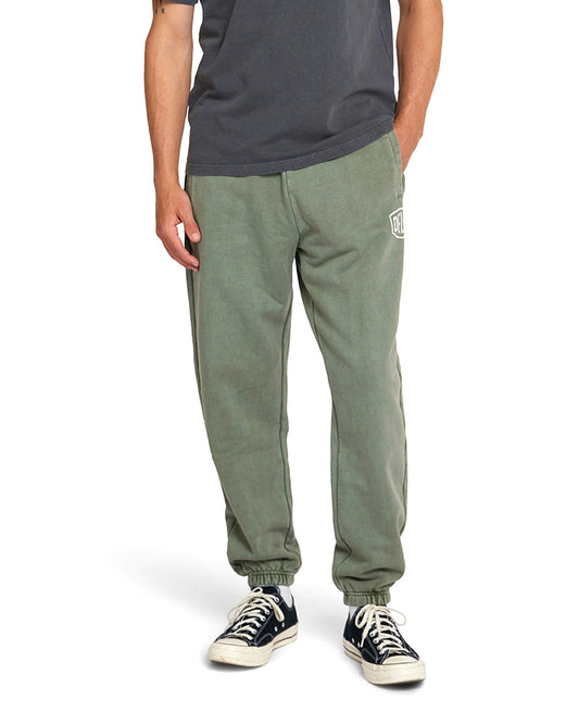 Garment Dyed Trackpant - Anthracite|Model