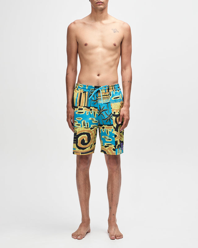 Freamon Swim Short - Yellow