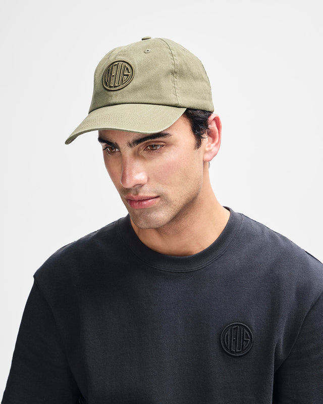 Pill Logo Dad Cap - Pine Green