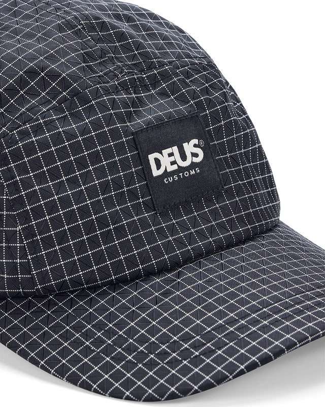 Tower 5 Panel Cap - Black