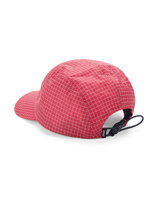 D261MHA554-Tower-5-Panel-Cap-Red