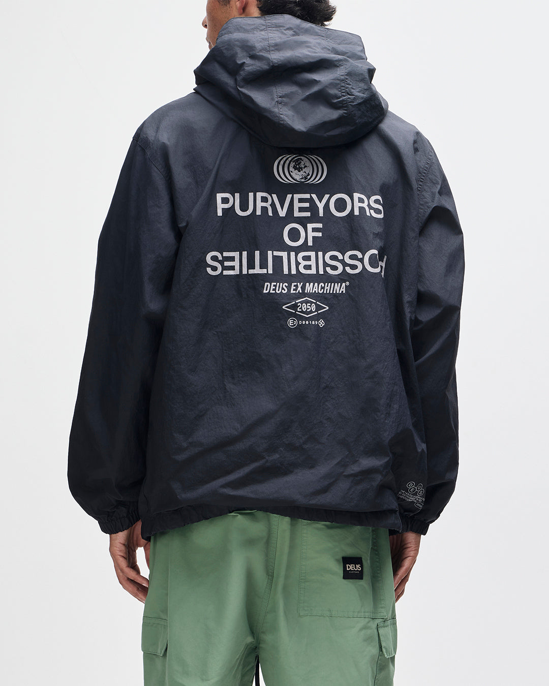 40s 復刻U.S.ARMY DEUS EX MACHINA スモックパーカー Gershon Parka - Black – Deus Ex Machina South Africa