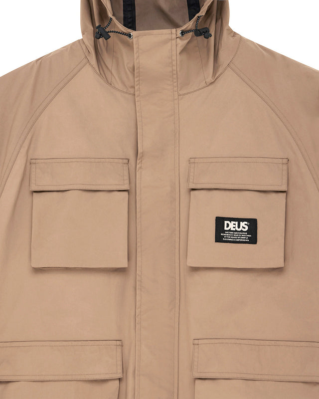 Dawny Waterproof Anorak - Camel Brown