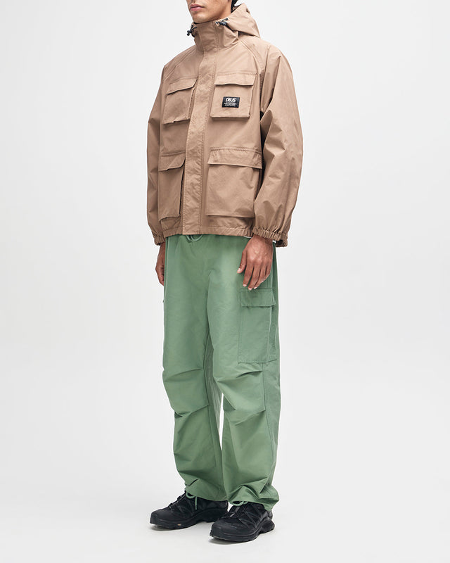 Dawny Waterproof Anorak - Camel Brown