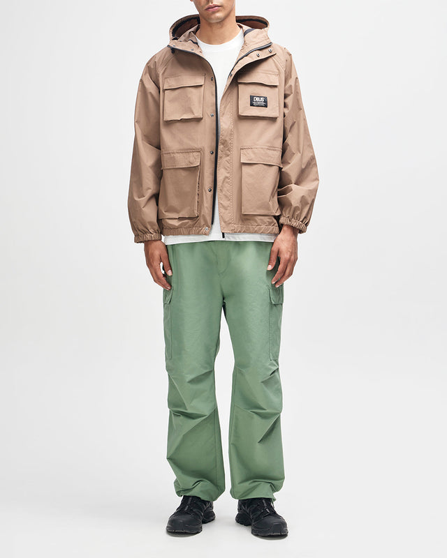 Dawny Waterproof Anorak - Camel Brown