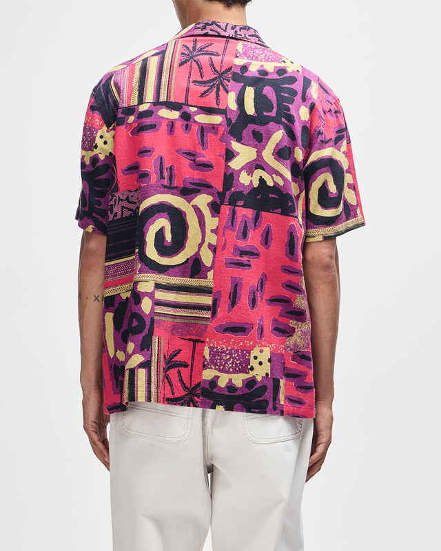 D261MSH525-FreamonShirt-MelonRed