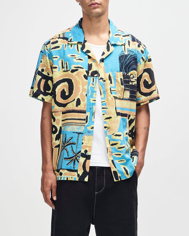 D261MSH525-FreamonShirt-Yellow