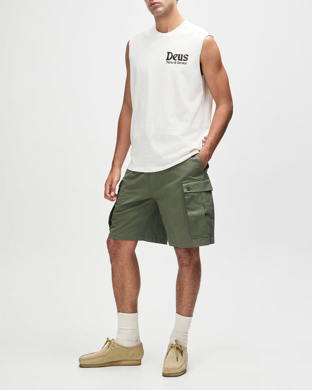 Knucklebones Muscle - Dirty White