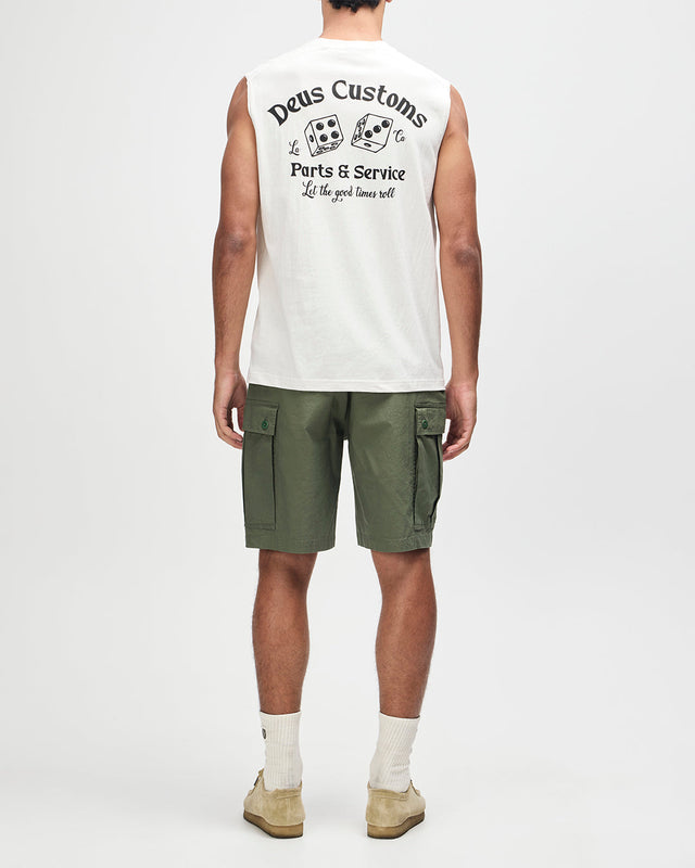 Knucklebones Muscle - Dirty White