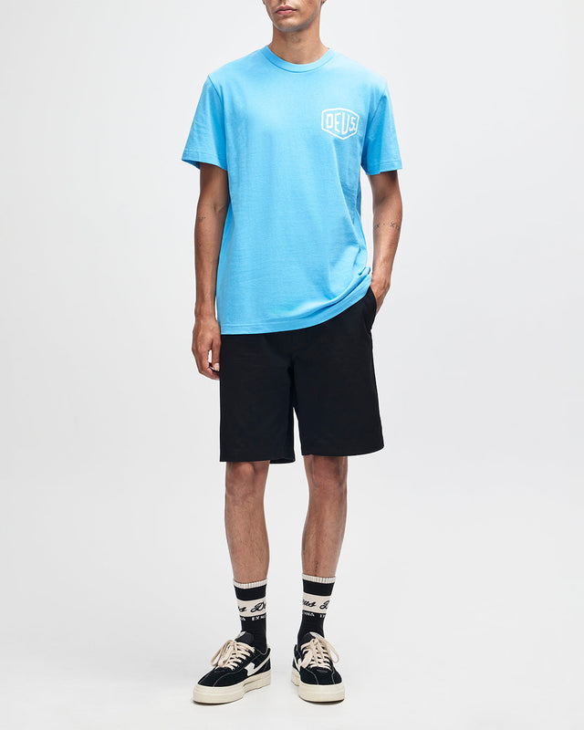 Biarritz Address Tee - Bonnie Blue