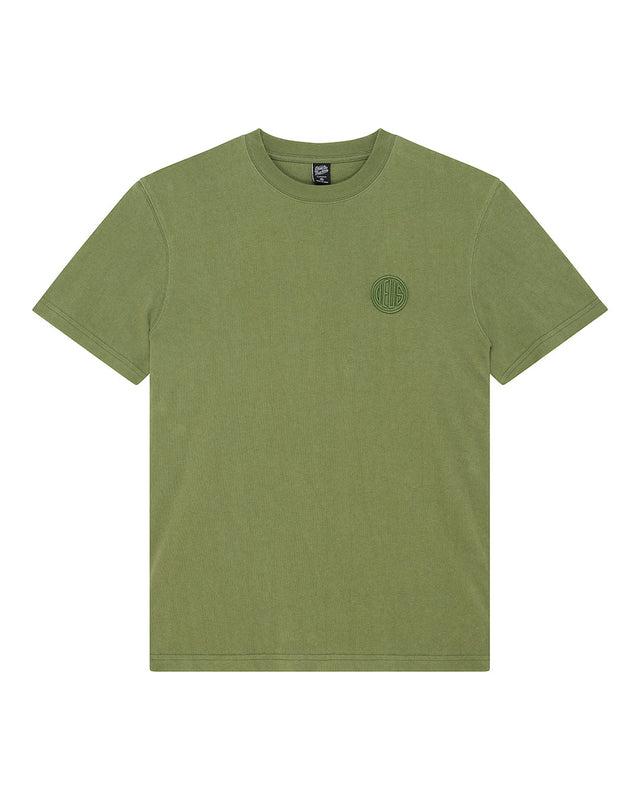 Pill Logo Tee - Pine Green