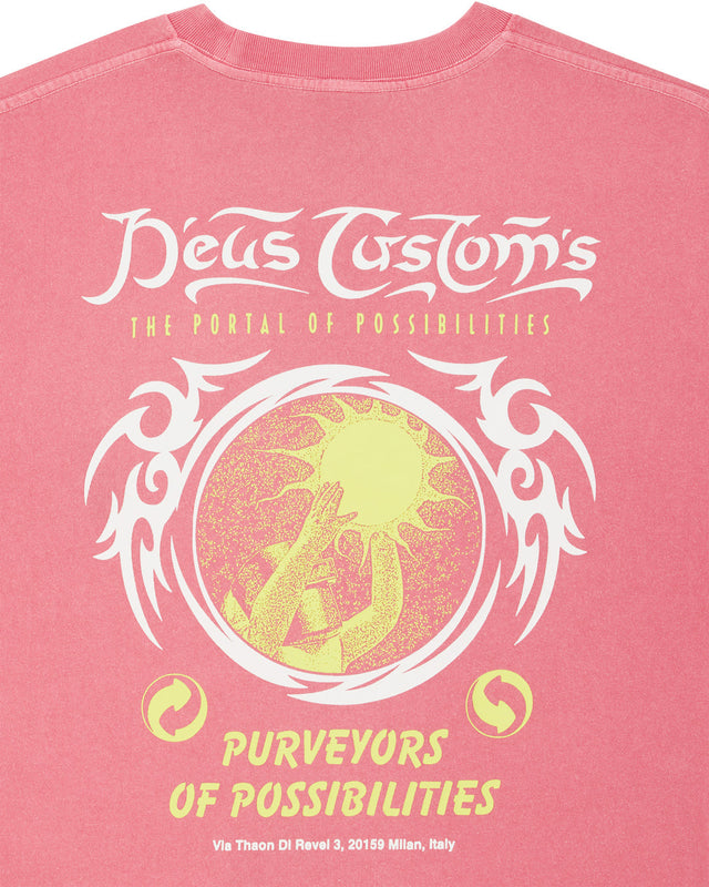 Out Of Reach Tee - Melon Red