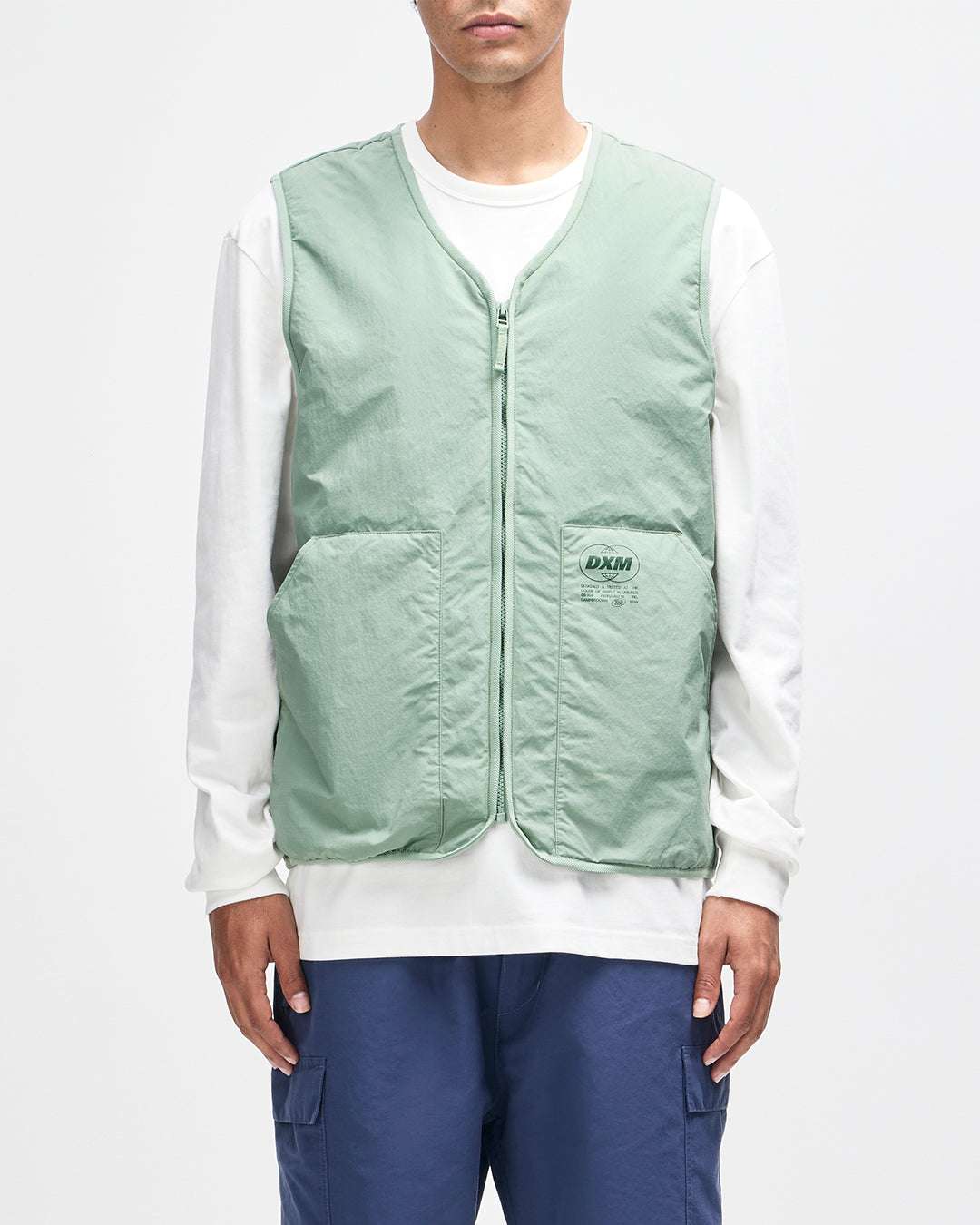 Hiro Padded Vest - Loden Frost Green – Deus Ex Machina South Africa