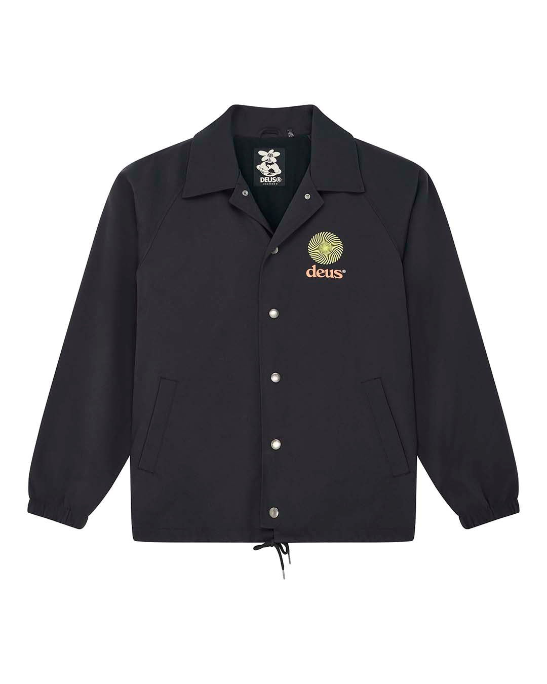 スチャダラパー Coach Jacket Black Strata Coach Jacket - Black – Deus Ex Machina South Africa