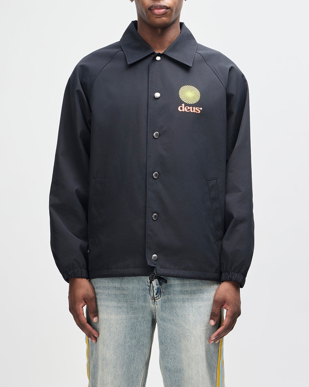Strata Coach Jacket - Black – Deus Ex Machina South Africa