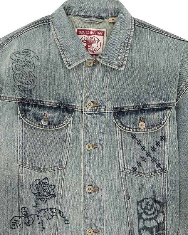 Mephistopheles Jacket - Vintage Indigo