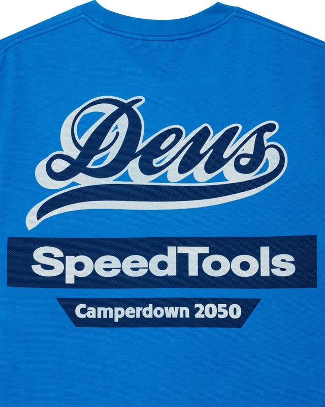 Flohmarkt Oversized Tee - Daphne Blue