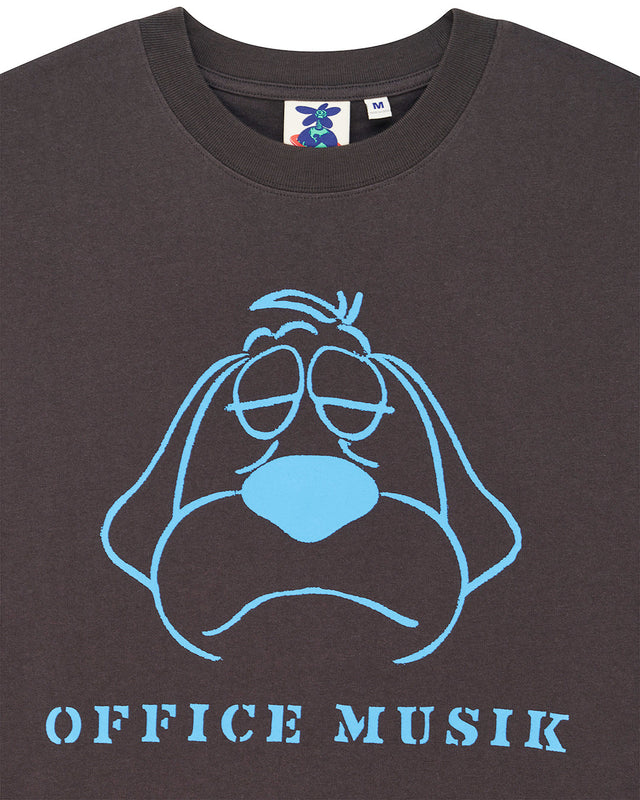 Office Musique Tee - Anthracite