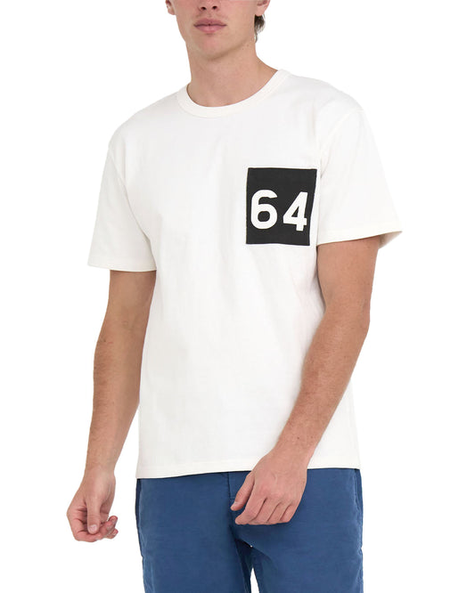 MW Camperdown Address Tee - Vintage White|Model