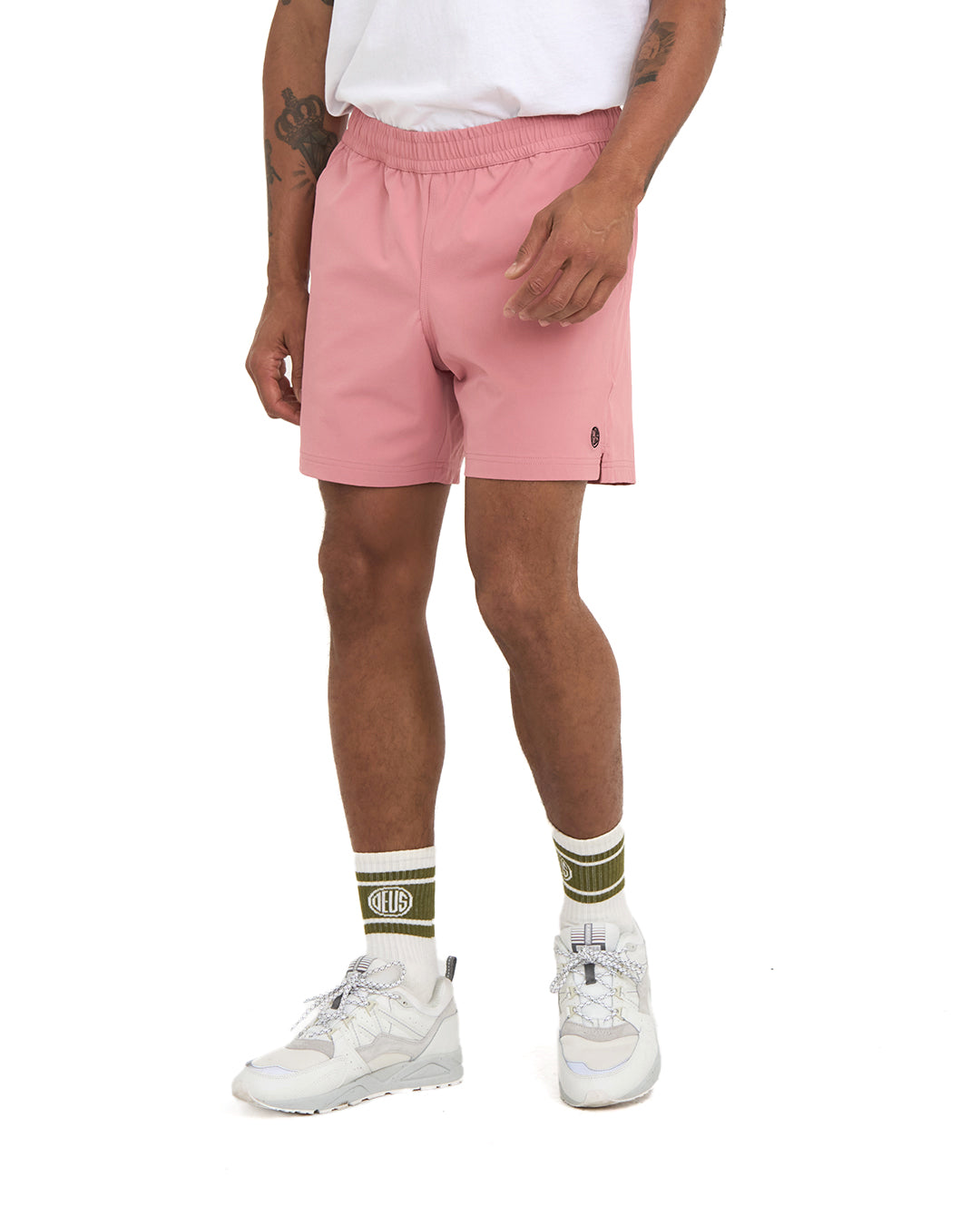 Service Cordura Swim Short - Mauve Glow|Model