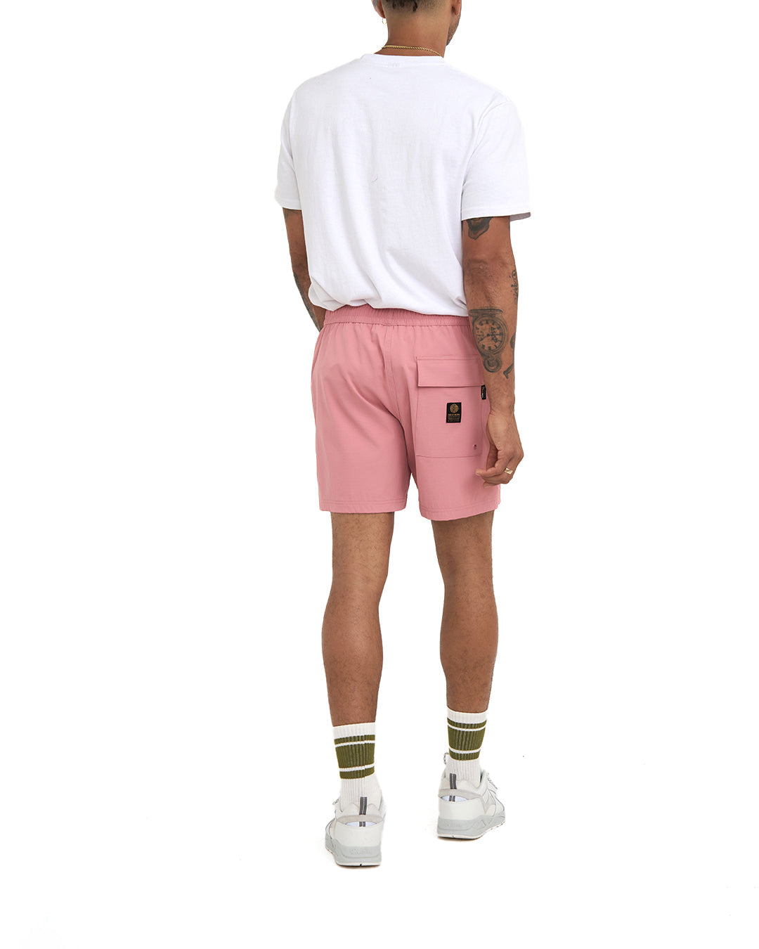 Service Cordura Swim Short - Mauve Glow|Model