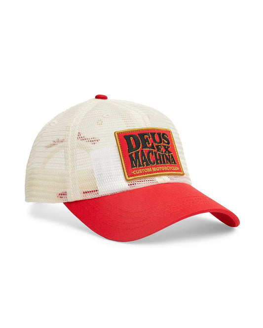 Miller Trucker - Red Combo|Flatlay