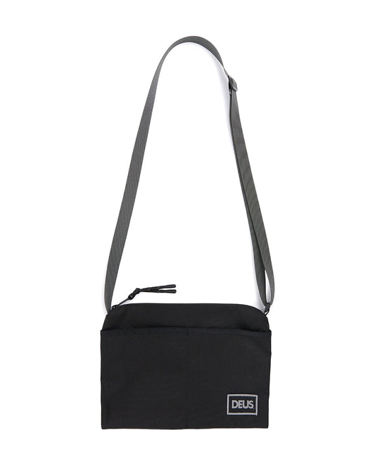 Transit Sling Bag Black|Flatlay