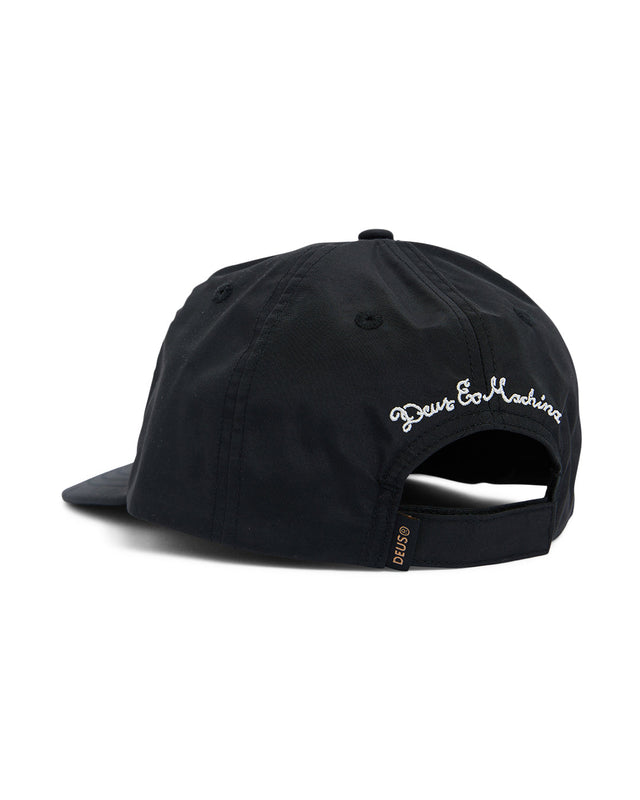 pill logo cap black