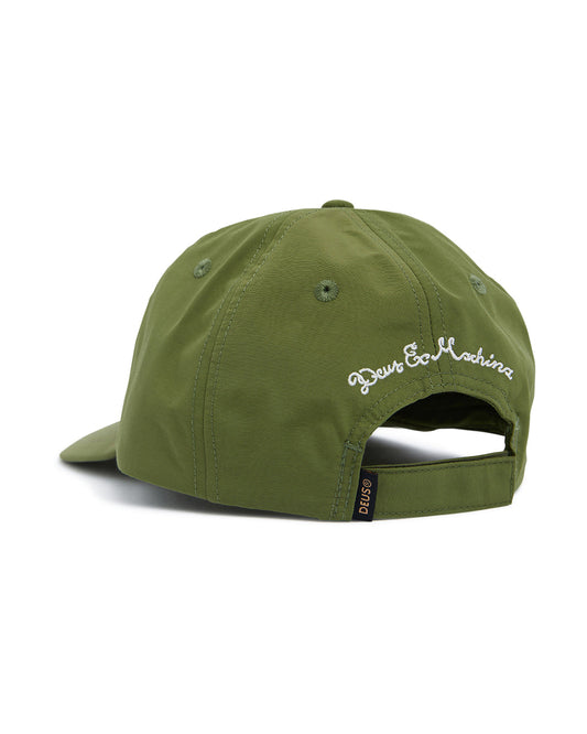 pill logo cap pine| Flatlay
