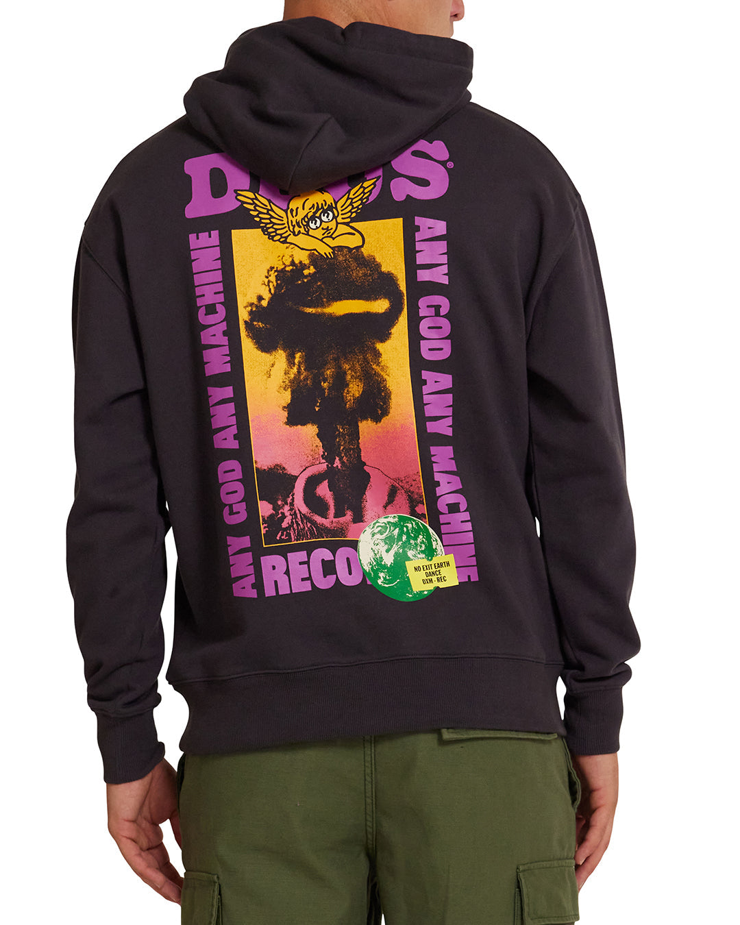Angel Energy Hoodie - Anthracite|Model