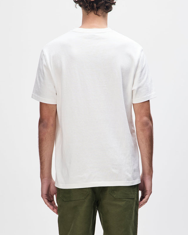 Pill Logo Tee  - Vintage White