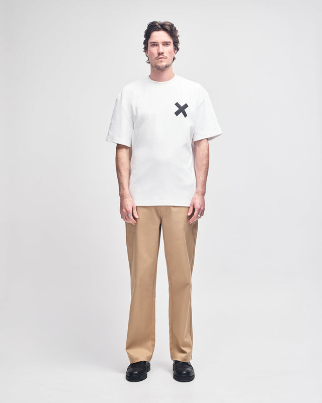 Camperdown Address Tee - Vintage White