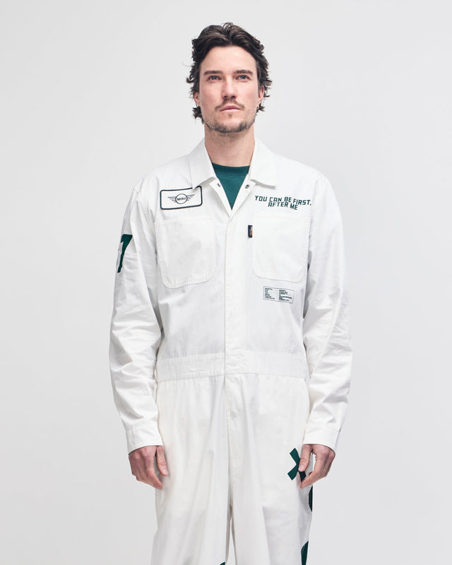 Mini Coverall - Vintage White