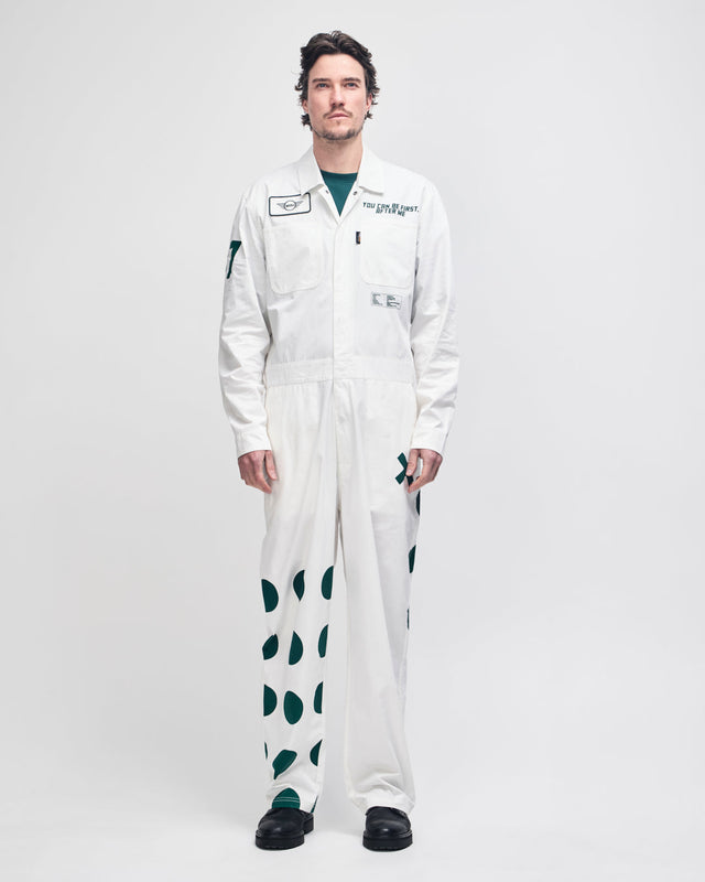 Mini Coverall - Vintage White