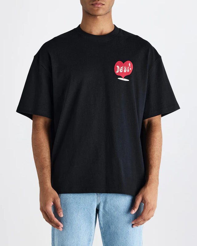 Deep Cut Tee - Black