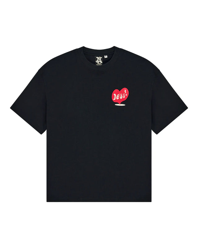Deep Cut Tee - Black