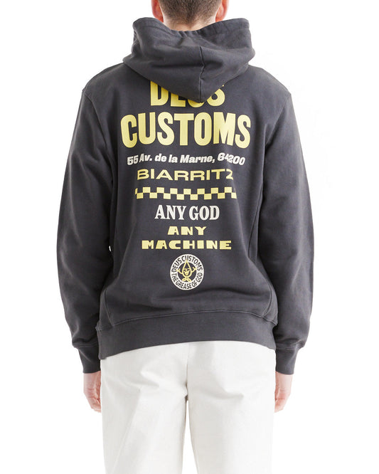 Tendril Hoodie - Black|Model